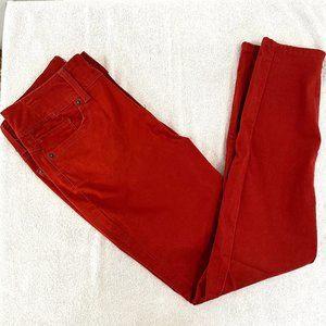 No Boundaries Burnt Orange Mid-Rise Skinny Jeans, Size 11 Juniors